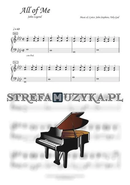 Czytanie nut do pianina
