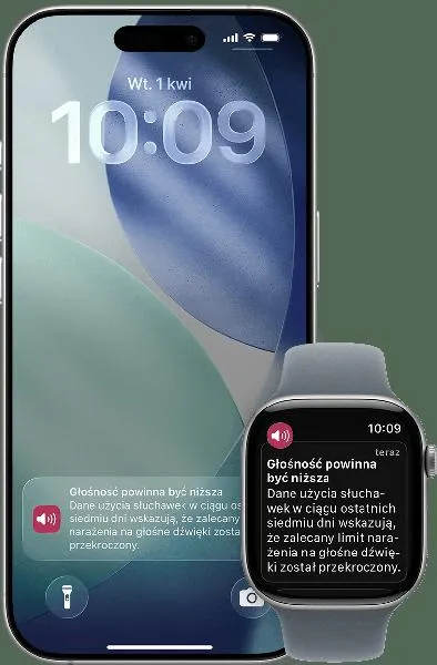 Monitorowanie poziomu głośności