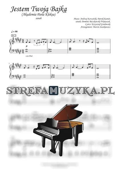 Utwór Jestem Twoją bajką